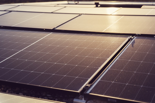 Afvaskning af solceller